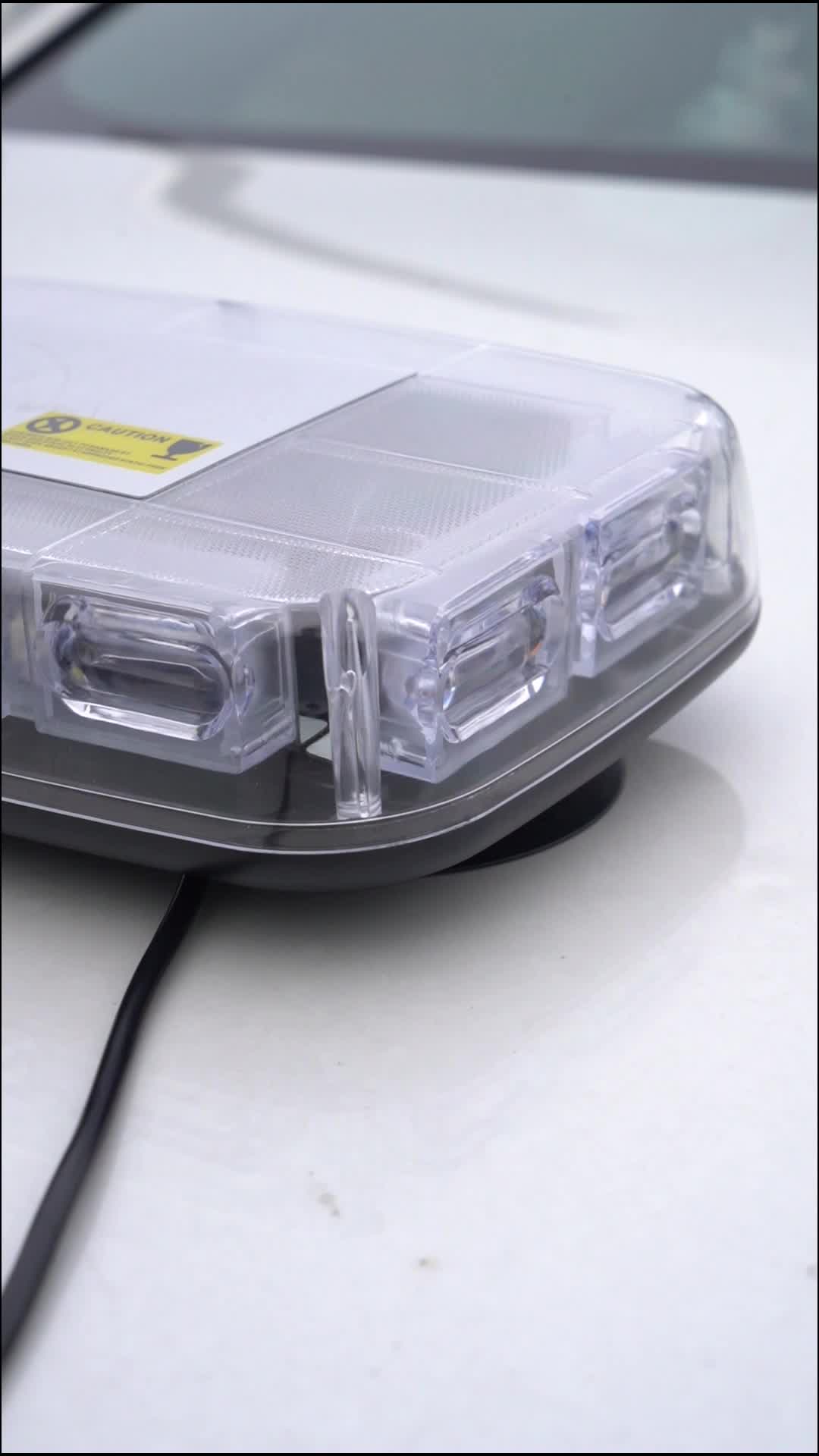 48LED Roof Top Strobe Lights, High Visibility Emergency Safety Warning LED Mini Strobe Light bar with Magnetic Base for 12-24V Snow Plow, Trucks, Construction Vehicles #caraccessory #flashlights #ledcarlights #ledflashlight #ledheadlights #ledstriplights #vehicleaccessories #ledlightsforcars #bestflashlight #ledlightbars #emergencylight #ledlights