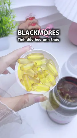 Tinh dầu hoa anh thảo ✨ #blackmores #tinhdauhoaanhthao #fyp #noitietto #noitiet 