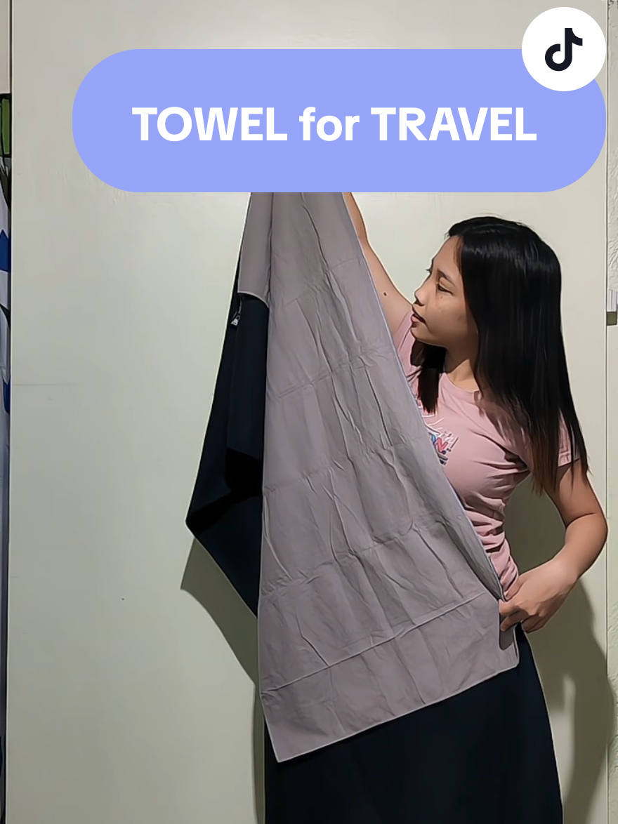 hindi mo na problema ang towel sa travels #creatorsearchinsights #towel #microfibertowel #towelfortravel #absorbenttowel 