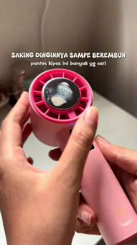 ada 5 level kecepatan angin tapi level satunya aja udah adem bangetttt #goojodoq #kipasanginportable #gajiansale 