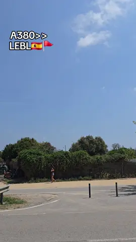 shot on Samsung s24 ultra #viral #fyp #parati #a380 #planespotting #spot #lebl 