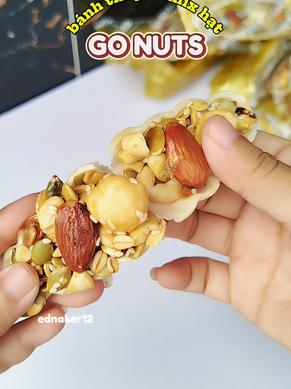 đi học ăn 2-3 cái là có bữa sáng healthy rồi🤤🎀 #gonuts #banhthuyen #banhthuyenmixhat #hatdinhduong #food #xh #review #viral 
