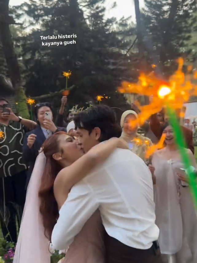 yampun nadin amizah tahan dulu ya wkwkwk #nadinamizah #faishal #nadinfaishal #nadinamizahmenikah 
