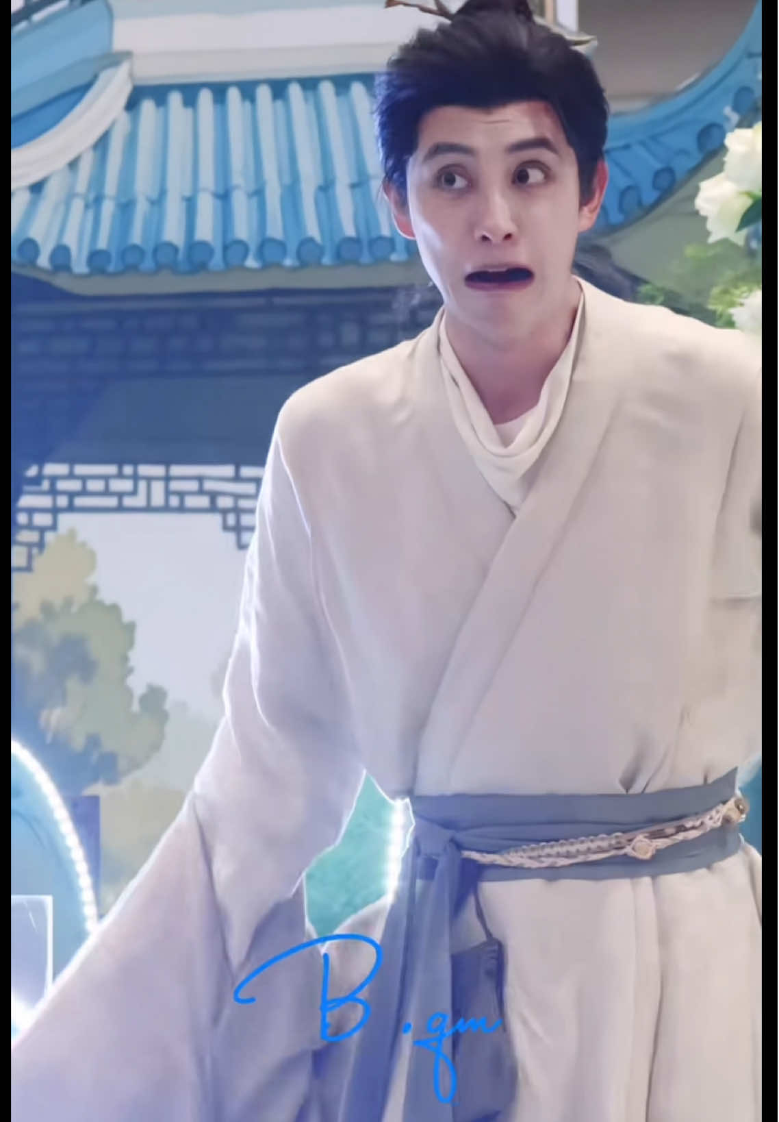 Ảnh kiểu: gì zậy mấy bà nội, hết hồn 🤣🤣🤣 9.8.25 Ngao Tử của hôm nay tại buổi đóng máy 💗 [ Nhất Điểm Hạo Nhiên Khí. Ngao Thụy Bằng aka Trần Nhất ] #ngaothuybang #aoruipeng #敖瑞鹏 #pengpeng #arp #saohoangu #nhatdiemhaonhienkhi #phimcotrangtrungquoc #trannhat #一点浩然气