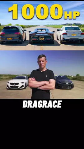 M240i vs Golf vs SF90 Dragrace...#fyp #carwow #dragrace #bmw #Volkswagen #m2 #tuned #parati #viral 