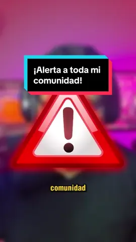 ¡Alerta a toda mi comunidad! #arsac 
