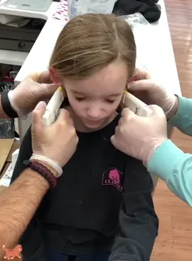Baby pierced ears. #toddlersoftiktok #funny #foryou #fyp #tiktok #baby #kid #funnyvideos #kidsoftiktok #usa 