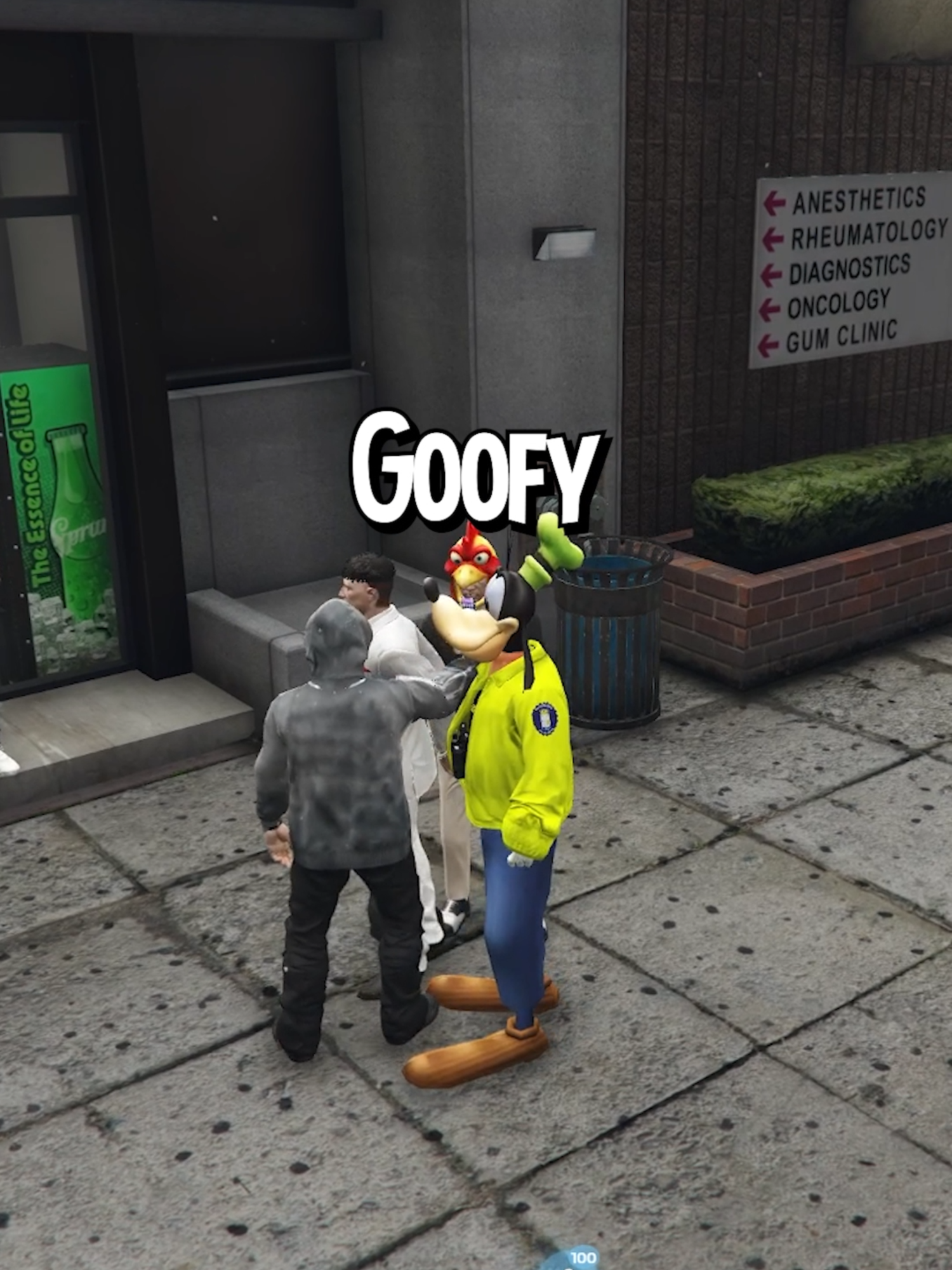 Goofy hermano una foto 🤣 . #gamer #zlatartv #patodonald #gta