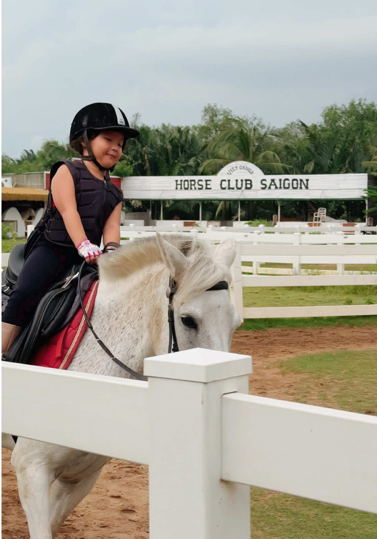 Bé 6 tuổi và 8 buổi học 🫶 #vietgangzhorseclub #vietgangz 
