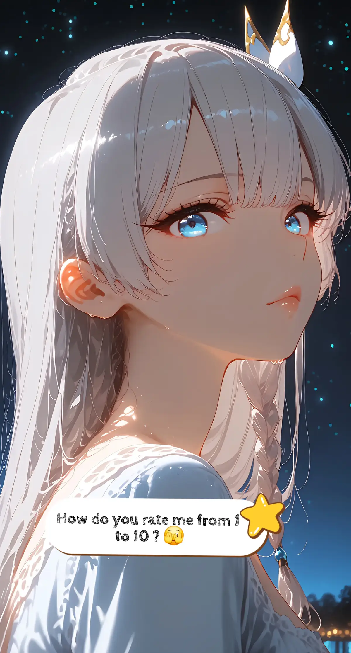 She's watching you right now 🥺 #fyp #AIart #animegirl #aianimeart #waifu #art 