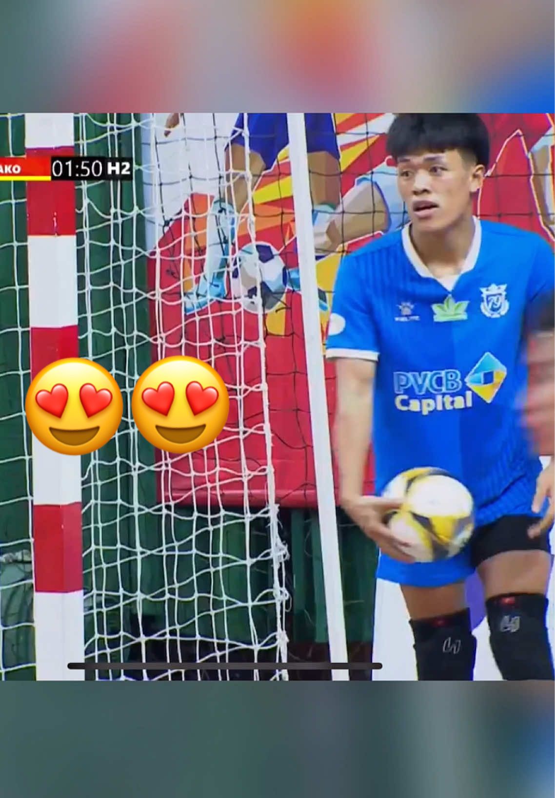 #xuhuong #haibun #football #thumon #futsal  Cảm giác lạ lắm 😍