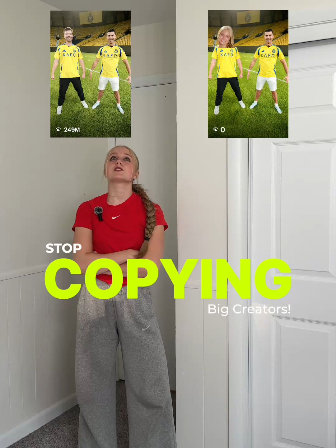 Stop Copying Big Creators ❌ Follow for more social media marketing education ✅