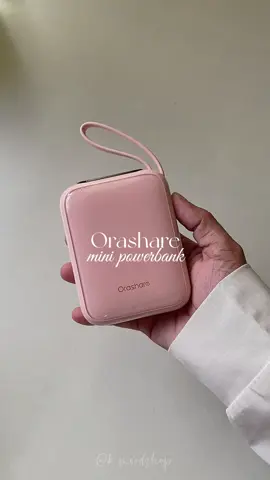 my fav powerbank! #orashare #orasharepowerbank #powerbank #20000mahpowerbank #recommendations #fyp 