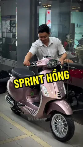 +1 Vespa Sprint Nâu Hồng Porsche xinh sức sắc về nhà chị khách iu 😍😍😍 #Vespa #VespaVietnam #VespaSprint2025 #vespamatic #xuhuongtiktok #lênxuhướng #foryou 