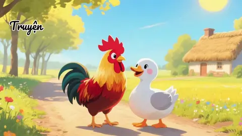 Truyện gà trống và vịt bầu phần 1