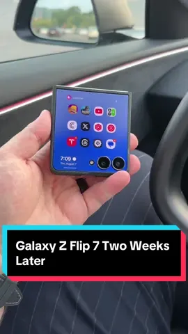 Galaxy Z Flip 7 Two Weeks Later! #galaxyzflip7 #zflip7 #Tech #techtok #fypage 