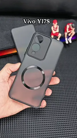 Vivo Y17S Shockproof ono-yellowing case #phone case #shockpofcase #nonyellwing case #magsafecase #black