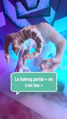 J’avoue que j’ai hâte de voir ce que va donner la partie peinture… et peur en même temps car ça va être du taf xD  #art #artprocess #artwork #diorama #figurine #lotr #balrog 