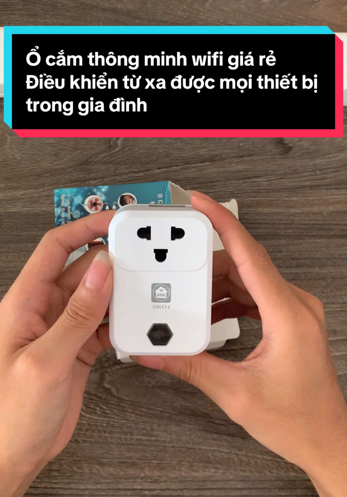 Ổ cắm thông minh wifi giá rẻ - điều khiển mọi thiết bị trong gia đình #hhsmart #nhathongminh #ocamthongminh #dieukhientuxa #sk01 #xuhuong 