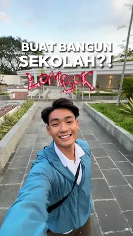 bangun 2 sekolah di Lombok! #VlogOwen #ErikaOwen #serunyaditiktok #bangunsekolahbersama 