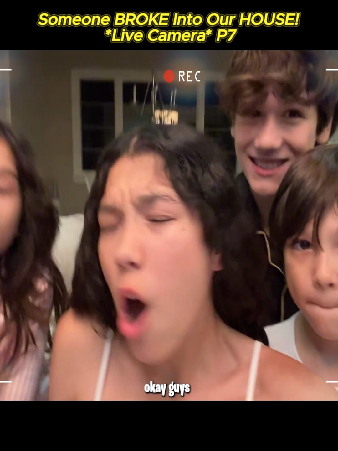 Someone BROKE Into Our HOUSE! *Live Camera* P7#familiadiamond #txunamy #challange #family #fyp