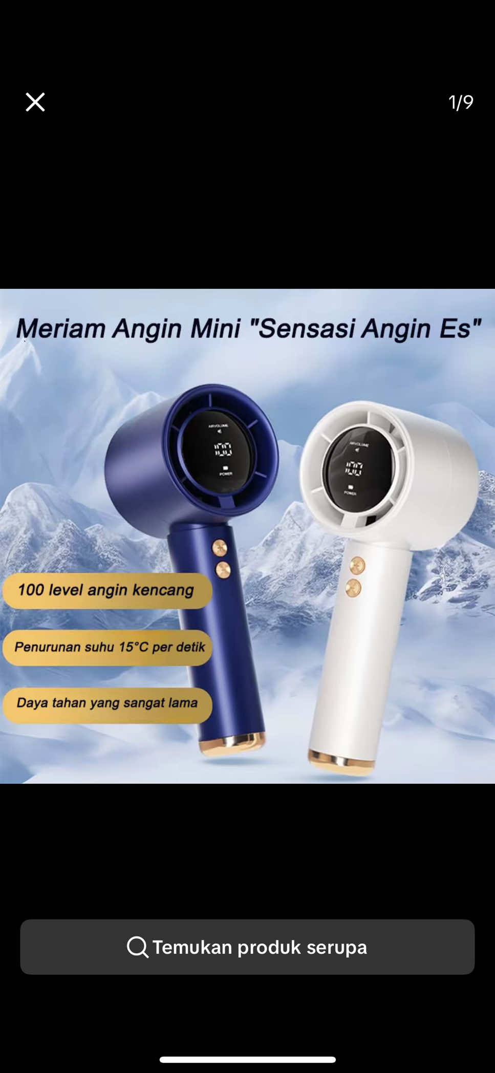 “🔥 Angin super kencang, ukuran super mini! 🔥 Kipas Mini Strong Wind – 100 tingkat kecepatan angin, dari sepoi-sepoi manja 🌬️ sampai badai kecil 💨 di genggamanmu. 💡 Desain compact & portable – gampang dibawa kemana aja 🔋 Baterai tahan lama – no worry panas di luar rumah 💨 Power maksimal, suara tetap halus ⚡ Siap jadi penyelamat kamu di cuaca panas! #KipasMini #StrongWind #100GearWindSpeed #GadgetAntiPanas #ViralTikTok” #kipasangin #kipasanginportable #foryou #fypdongggggggg #CapCut 