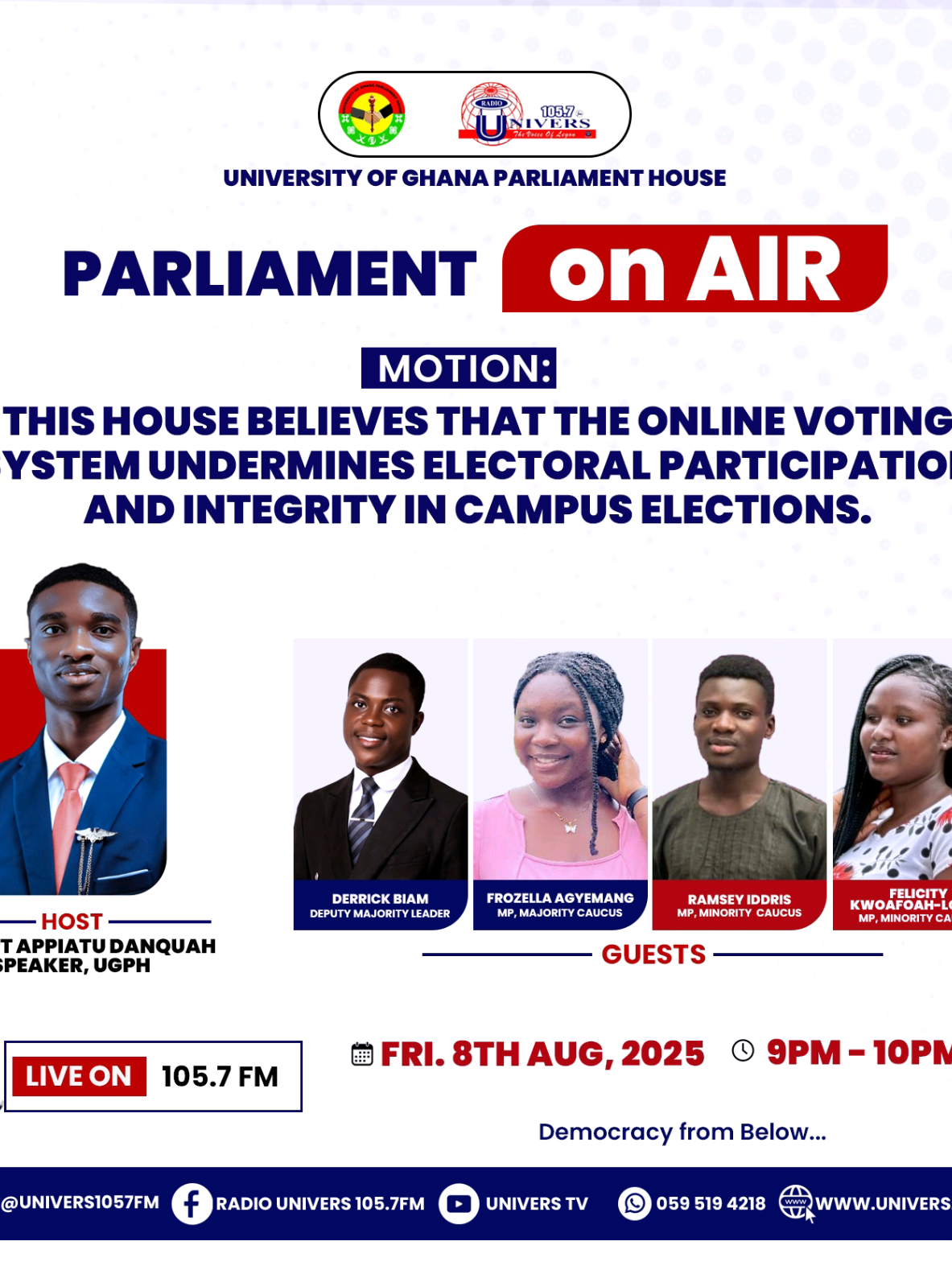 #fyp #follow #viral #Democracy #viraltiktok #parliament @PNAfricawatch @Parliament House Of Ghana Another edition of Parliament on Air, debated on the motion 