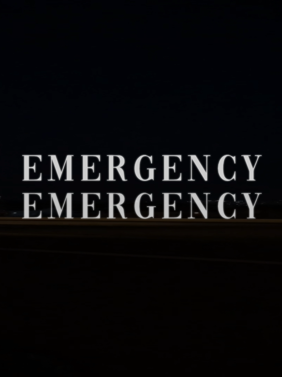 emergency emergency #aesthetic #lyrics #fyp 