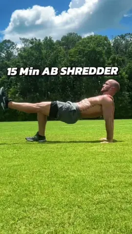 15 Min AB SHREDDER 🔥 Full workouts on my Youtube Channel! Link in bio 🔗 #fyp #absworkout #Fitness #fitcircuits 