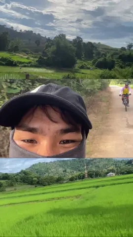 ออกกำลังขาตอนเย็น #ปั่นเพื่อสุขภาพ🚴‍♂️🚴💪✌️ 