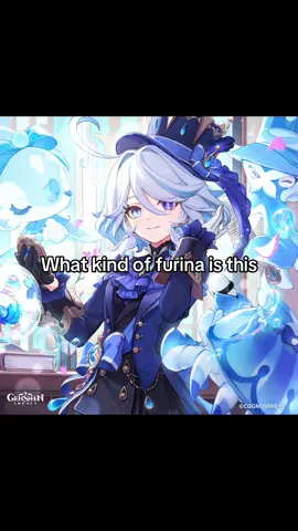 Schizorina out ✌️ #furina #genshin #fontaine #focalors #schizophrenic 