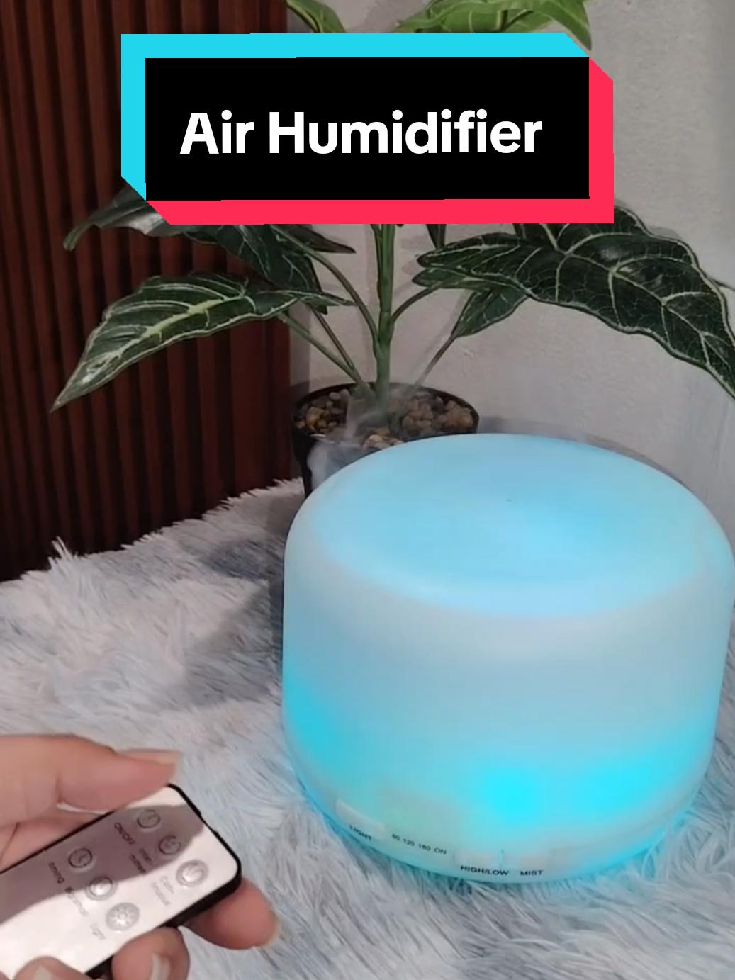 500ml 7LED Light Air Humidifier #airhumidifier #humidifier #aromatherapy #homelife #relaxation #cozyhome #wellness 