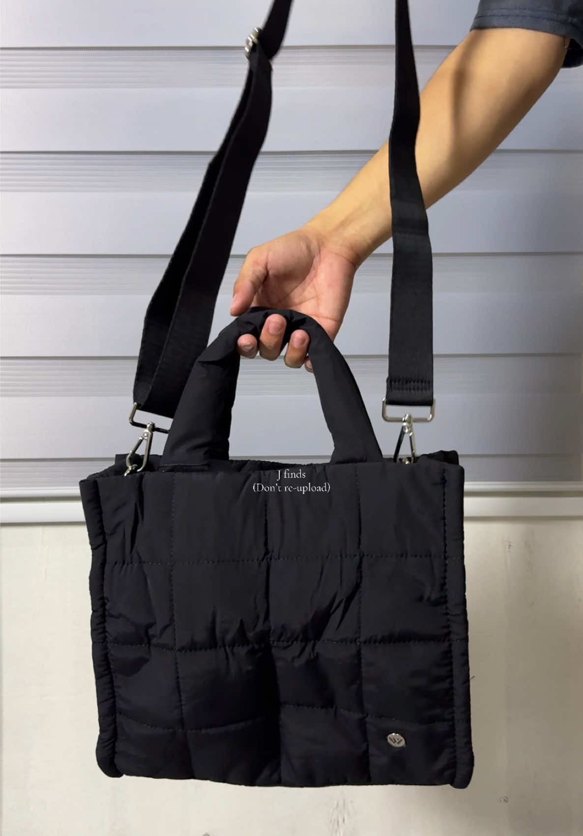 Puffer crossbody/tote bag #westbroncobag #pufferbag #crossbodybag #handbag #jfinds #jfindss 