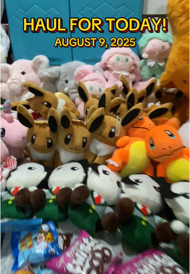 WHAT A HAUL 😌 Videos of each plays will be posted soon! #claw #clawmachine #clawmachinewin #clawmachines #arcade #crane #cranegame #shorts #reels #tomsworld #quantum #timezone #viral #timezoneph 
