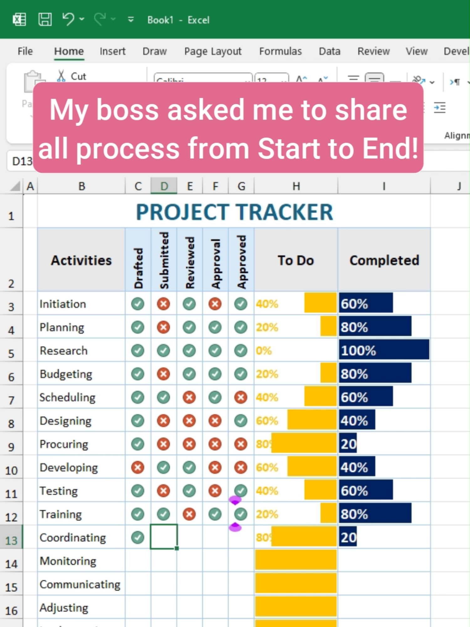 My boss asked me to share all process from start to end #excel #tiktoktips #exceltutorial #learnexcelontiktok #excelhelp #productivityhacks #spreadsheetskills #microsoftexceltutorial #teachersoftiktok #TikTokLearningCampaign #fyp #fypage #fypppppppppppppp