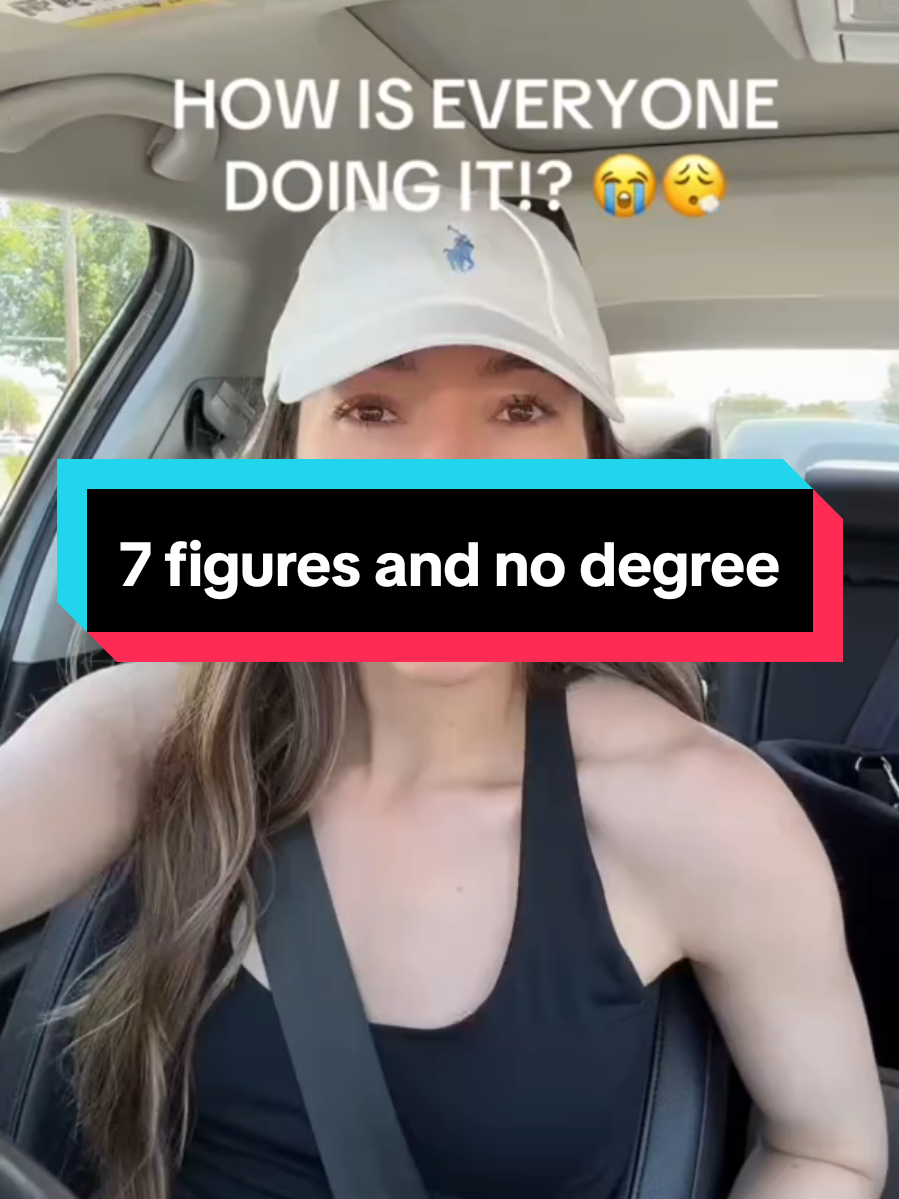 7 figures and no degree 🤷‍♀️ #fyp #workforyourself #beyourownboss #mindset #motivation #entrepreneur #LifeAdvice 