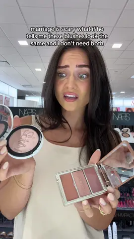 Marriage is a commitment. So is choosing between these blushes. 😊 #Ultabeauty #ultahaul #shopthestore #blush #marriagegoals 