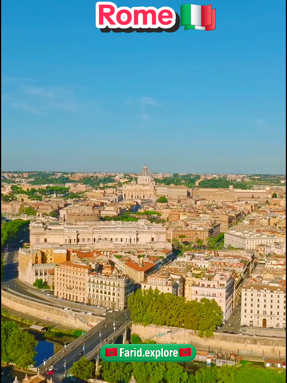 روما من السماء: أسطورة المدينة الأبدية تكشف أسرارها! 🇮🇹✨ Rome vue du ciel : la légende de la ville éternelle révèle ses secrets ! 🇮🇹✨ Rome from above: The legend of the eternal city unveils its secrets! 🇮🇹✨ Roma desde el cielo: ¡La leyenda de la ciudad eterna revela sus secretos! 🇮🇹✨ #Rome #Italie #VilleDeRome #TourismeRome #VoyageItalie #Colisée #Tibre #HistoireRome #Voyage #Tourisme #RomeVueDuCiel #LégendesDeRome #belgique🇧🇪 #suisse🇨🇭 #francetiktok #voyage #travel #ExploreLaVie #HiddenGems #tiktokvoyage #fyp #fouryou #pourtoii #Viral #FaridExplore # #ExploreLaVie #HiddenGems #CityVibes #UrbanExploration #viral  #maroco🇲🇦algeria🇩🇿tunisia🇹🇳 