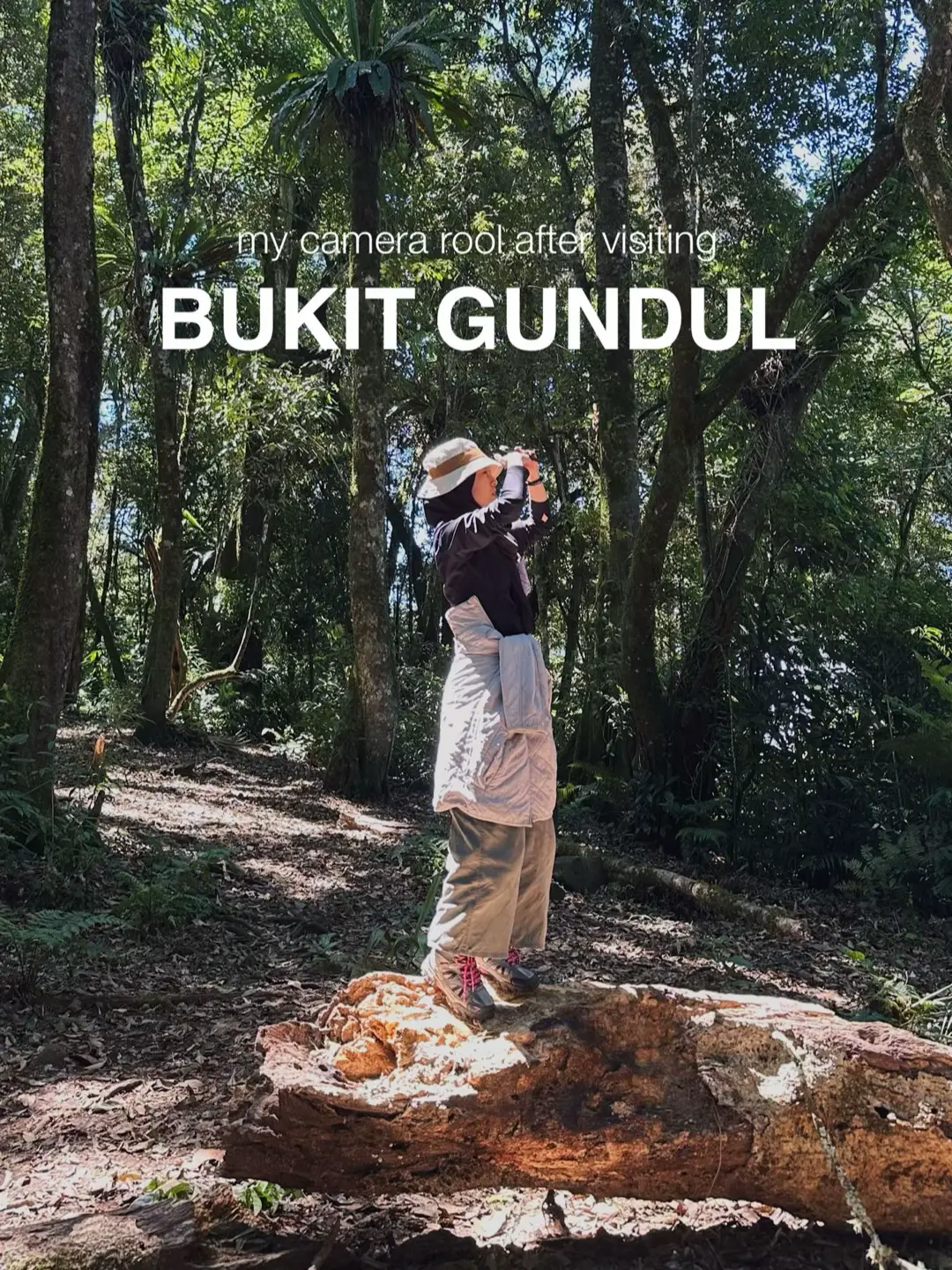 just got back from Bukit Gundul  — fresh air, clear mind, happy soul #fyp #bukitgundul #bukitgundulsipisopiso 