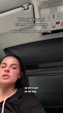 Not everything is sunshine and roses but still worth the adventure x  #travel #dolomites #fyp 