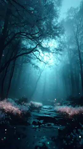 #fantasyworld #etherealvibes  #VisualPoetry #EnchantedForest #wallpaper #ai #aiart #fyp 