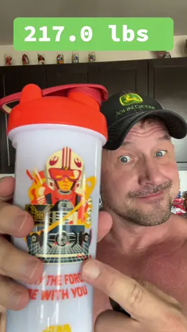 217.0 lbs the shred continues. No set number in mind but rather a visual and I’m not there yet.  And I’m the words of Ruth Langmore “if you wanna stop me, you’re going to have to fucking kill me” #Fitness 