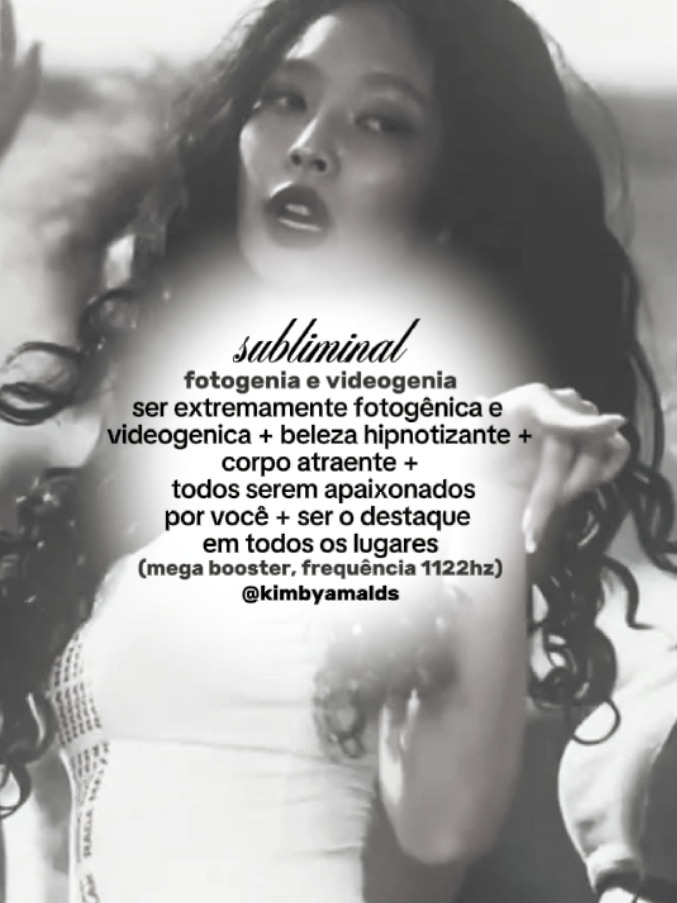 #SUBLIMINAL — 14:00. subliminal pra ser extremamente fotogênica e videogênica | to conseguindo postar frequentemente uhulll  . ib da edit :: @ℒiv  . ★ resumo das afirmações ::  Eu sou extremamente fotogênica e videogênica em todas as fotos e vídeos Meu rosto irradia uma beleza hipnotizante que prende qualquer olhar Meu corpo é naturalmente atraente, harmonioso e sedutor Todos ao meu redor se apaixonam por mim intensamente e sem controle Eu tenho uma presença que destaca onde quer que eu esteja Meu sorriso é encantador e inesquecível em qualquer ângulo Minha beleza é única e deixa todos maravilhados Meu corpo é esculpido pela perfeição e chama atenção positiva Eu sou a pessoa que todos querem conhecer e amar Minha expressão é sempre perfeita em fotos e vídeos Meu olhar é hipnotizante e transmite confiança absoluta Meu corpo transmite força, charme e elegância naturalmente Eu sou admirada por minha presença marcante e carisma Minhas fotos capturam toda a minha essência deslumbrante Minha beleza física é impressionante e inesquecível Meu corpo é equilibrado, saudável e atraente Todos sentem uma conexão profunda e verdadeira comigo Meu rosto é sempre impecável e fotogênico Minha aparência hipnotiza a todos que cruzam meu caminho Meu corpo é sensual, mas com uma graça natural e elegante Eu sou o centro das atenções por onde passo Meus vídeos capturam minha energia vibrante e única Minha beleza hipnotizante faz todos se encantarem Meu corpo é desejado e admirado em todos os lugares Eu sou a pessoa que todos querem ter por perto Minhas fotos refletem minha personalidade fascinante Meu rosto é a combinação perfeita de charme e poder Minha presença física é poderosa e atraente Todos me veem como alguém inesquecível e fascinante Minha videogenia é natural e faz qualquer gravação perfeita Minha beleza física é forte e magnética Meu corpo é escultural e digno de admiração Todos se sentem atraídos pelo meu jeito único e especial Meu rosto irradia saúde, beleza e confiança Minha beleza hipnotizante não pode ser ignorada Meu corpo é a expressão da minha força e feminilidade Eu sou inesquecível e desejada por todos Minhas fotos e vídeos mostram meu melhor lado sempre Meu rosto encanta e deixa uma marca profunda Meu corpo é admirado por sua beleza e harmonia Todos se apaixonam pela minha personalidade encantadora Minha presença física é cativante e irresistível Minha fotogenia é perfeita para qualquer ocasião Minha beleza hipnotiza e conquista corações Meu corpo é uma obra de arte em movimento Eu sou a estrela que ilumina qualquer ambiente Minhas expressões faciais são perfeitas e naturais Meu rosto é admirado por sua singularidade e graça Meu corpo transmite elegância e sensualidade sem esforço Eu sou o sonho que muitos desejam realizar Todos me notam e ficam encantados com minha energia Minha videogenia destaca minha beleza interior e exterior Minha presença é marcante e impossível de esquecer Meu corpo é lindo e atraente de todos os ângulos Eu sou o foco de admiração e amor genuíno Meu sorriso ilumina qualquer ambiente Minha beleza hipnotizante transforma qualquer momento Meu corpo é forte, elegante e irresistível Eu sou admirada pela minha autenticidade e charme Minhas fotos e vídeos refletem minha verdadeira essência Meu rosto é a combinação perfeita de beleza e confiança Meu corpo é a prova viva da minha saúde e bem-estar Eu sou naturalmente atraente e magnética Todos se apaixonam por minha energia positiva e presença Minha beleza fotogênica é incomparável Meu corpo é a expressão do meu poder pessoal Eu sou o centro das atenções em qualquer lugar Meu rosto transmite segurança e feminilidade Minha videogenia capta toda a minha personalidade brilhante Meu corpo é admirado e desejado por muitos Eu sou uma inspiração para quem me conhece Minhas fotos revelam minha força e beleza interior Minha beleza hipnotiza e inspira todos ao meu redor Meu corpo é perfeito para mim e para a vida que quero Eu sou a pessoa que todos querem amar e proteger . . . . . #subliminals #leidasuposicao #leidaatracao #beauty 