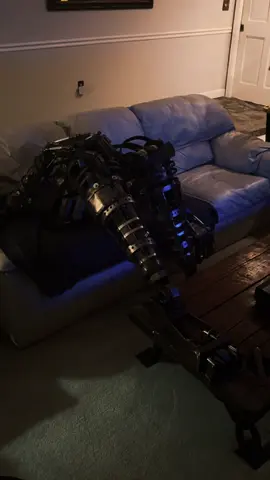 Movie Night #VHS #thewaltenfiles #animatronic #welding #sculpture #fivenightsatfreddys #Nosey #CITRA #rabbitpie #fyp