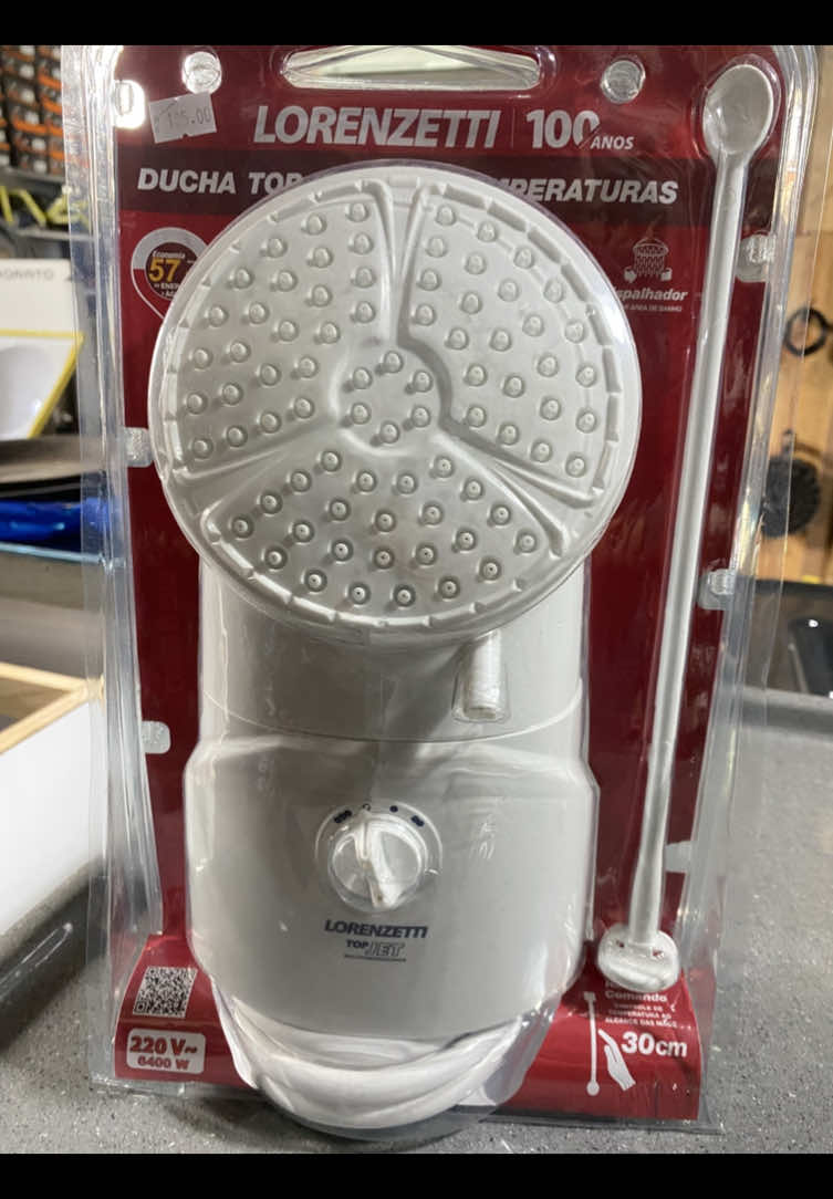 🚿A ducha eletrônica Top Jet da Lorenzetti é uma excelente escolha para quem busca praticidade, conforto e tecnologia no banho.  💦Ela oferece controle eletrônico de temperatura, garantindo uma água sempre na temperatura ideal, com maior segurança e economia de energia. Vem garantir a sua aqui na WT! 🥰 #ducha #banheiro #lorenzetti #materiaisdeconstrucao #loja #fyp #seritingamg 