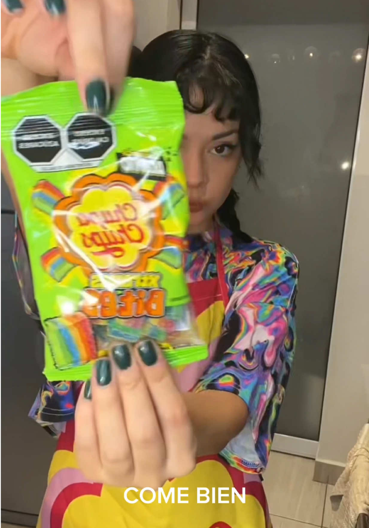 ¿Ya probaste tus Xtremes Bites congelados? ❄️🍬 Un experimento perfecto para esos días de calor extremo. #ChupaChupsXtremes #Publicidad 