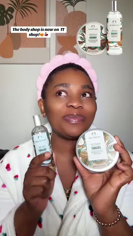 You’re gonna smell edible and your skin will definitely feel like butter!😍😍 @Thebodyshop I love everything about these bundle! Smells so good!😍  #tiktokmademebuyit #thebodyshop #fyp #foryou 