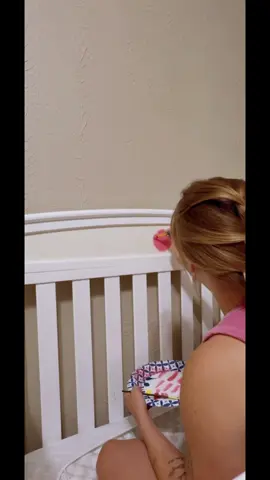 #painting #crib #roses #nesting 