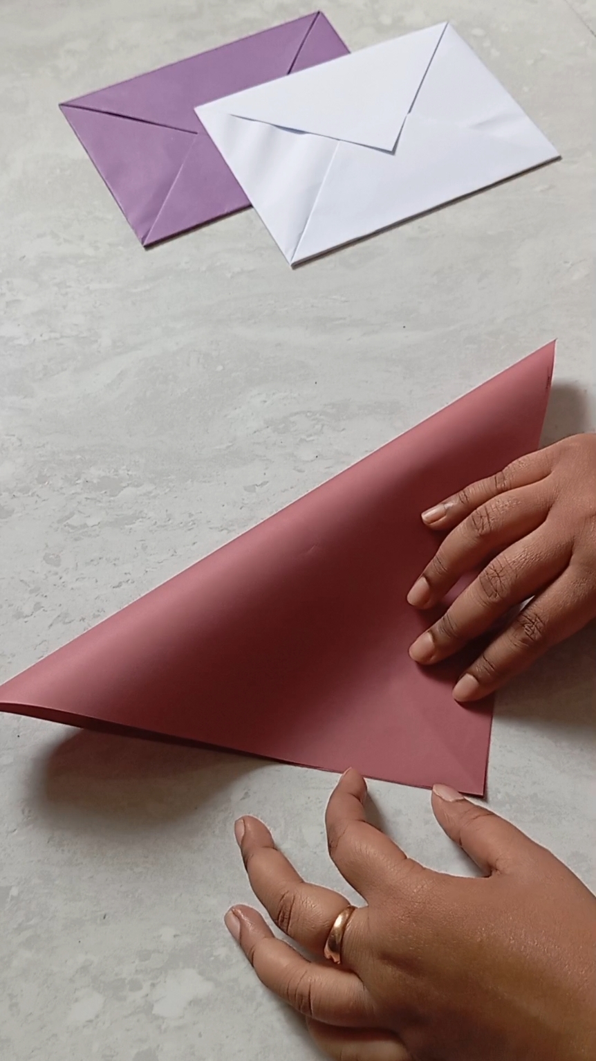 How to Make Paper Envelope | Simple and Easy Paper Envelope | Envelope Making Ideas #craft #papercraft #trendingvideos #viral #viralvideo #fyp #foryoupage #bdtiktokofficial #tiktok #trend #trending 
