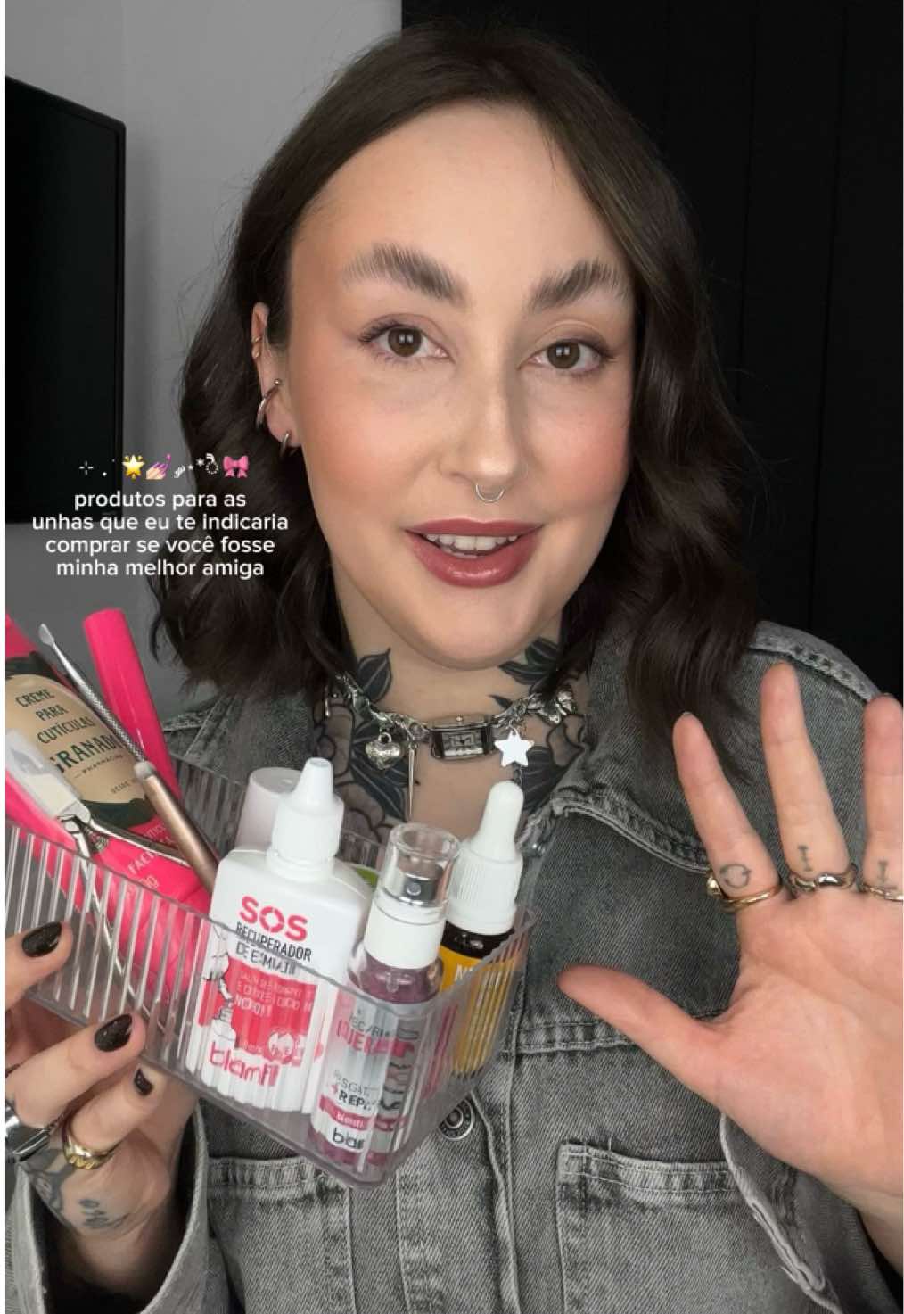 🩰🌟🎀 meus protegidos! #cuidadoscomasunhas #dicasdeunhas #dicasdebeleza #unhasnaturais #dicasdegarotas #produtosdebeleza 